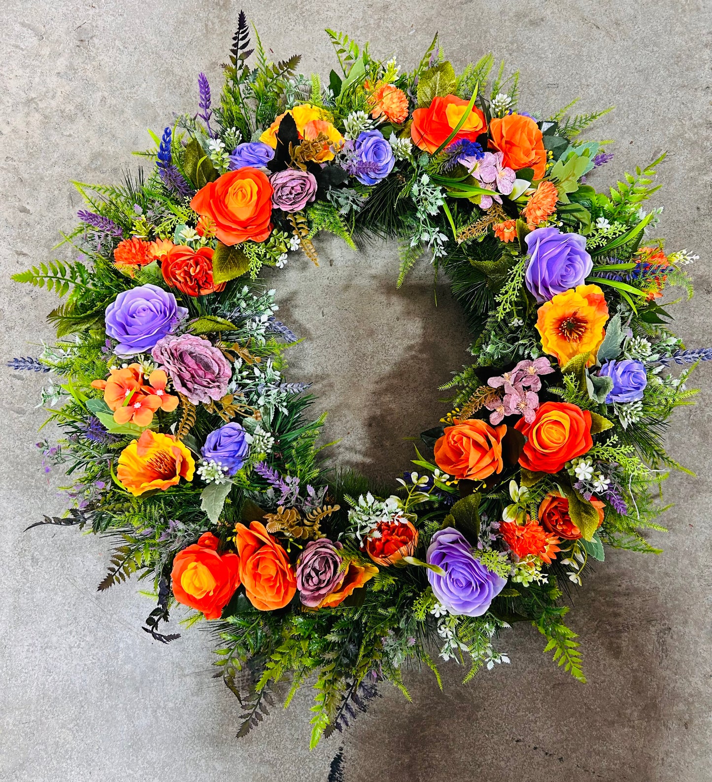 Floral wreath