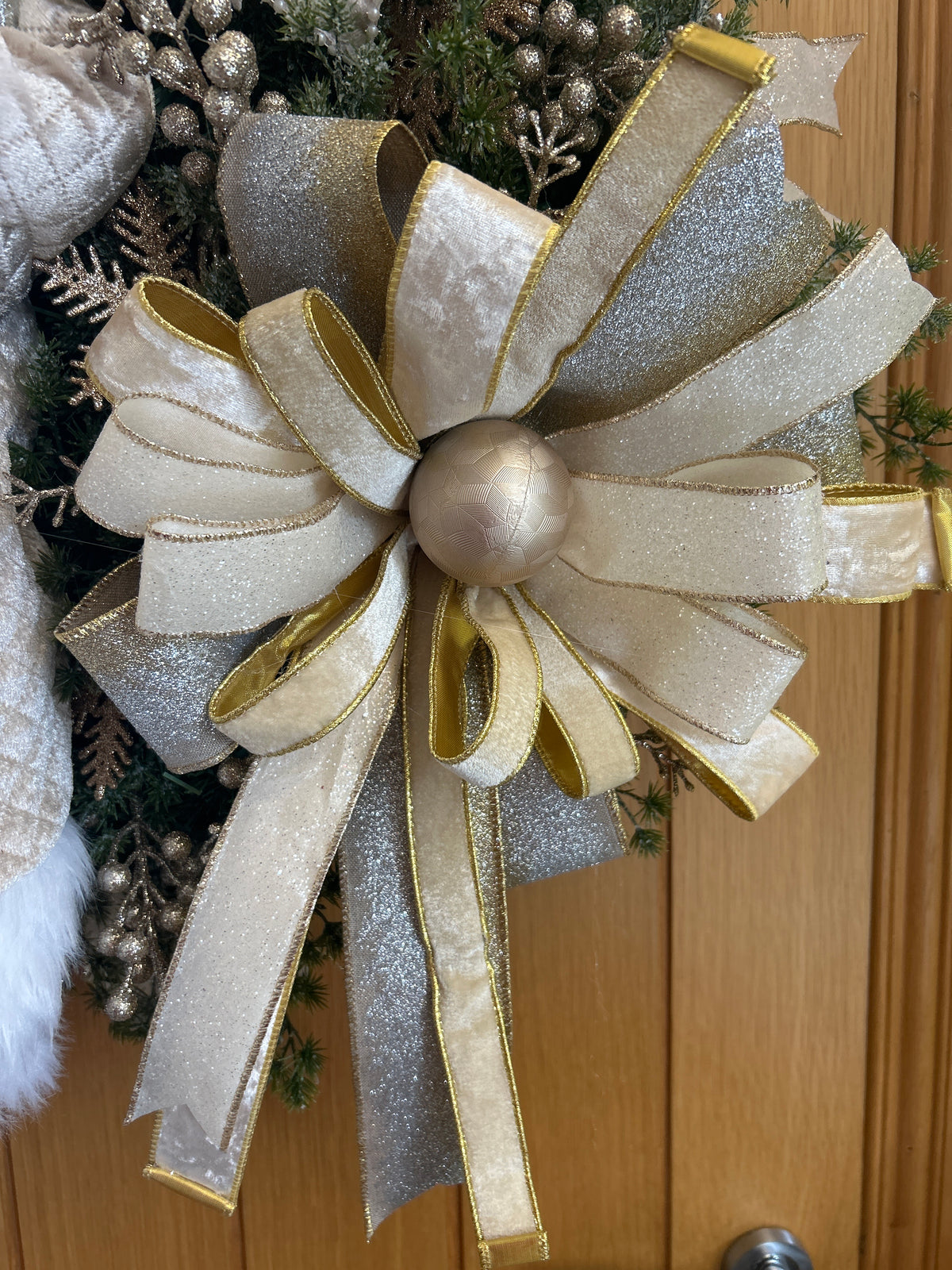 Christmas Santa wreath 70cm