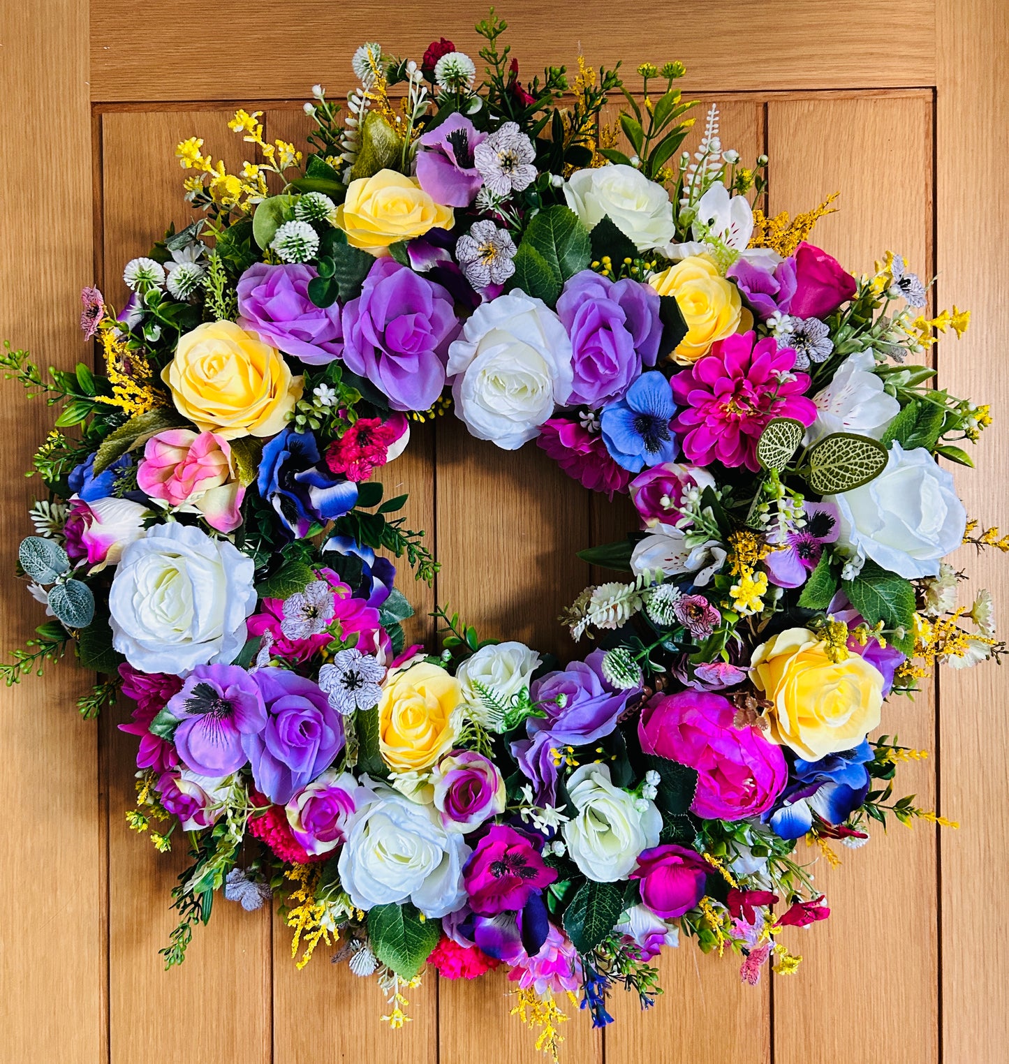 Summer wreath 60cm