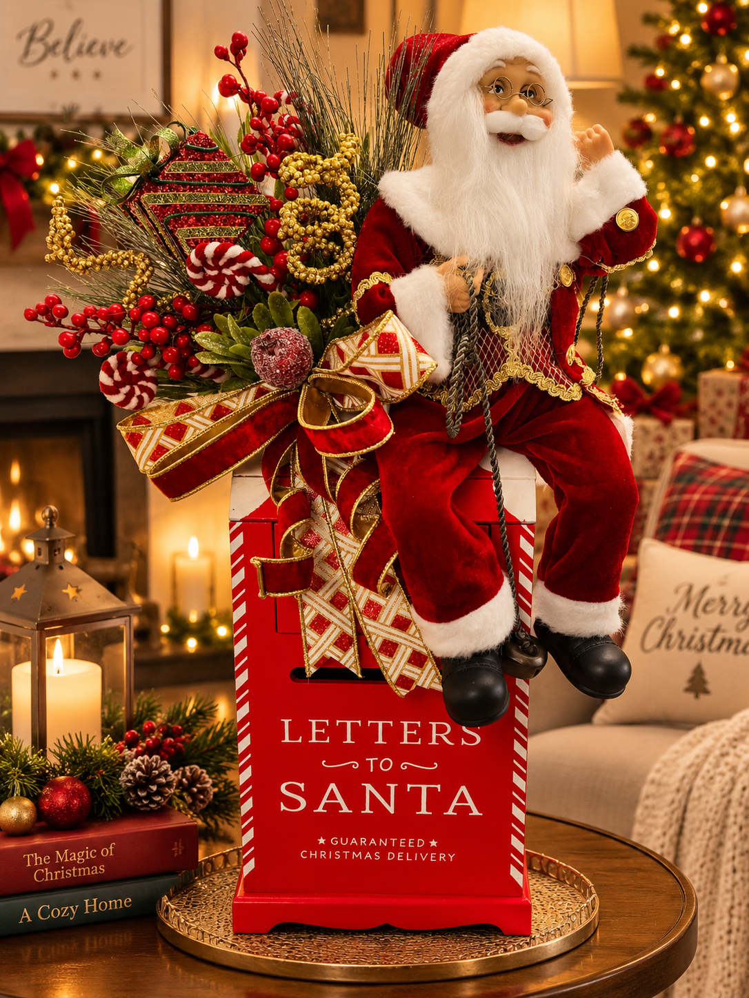 Santa post box 70cm