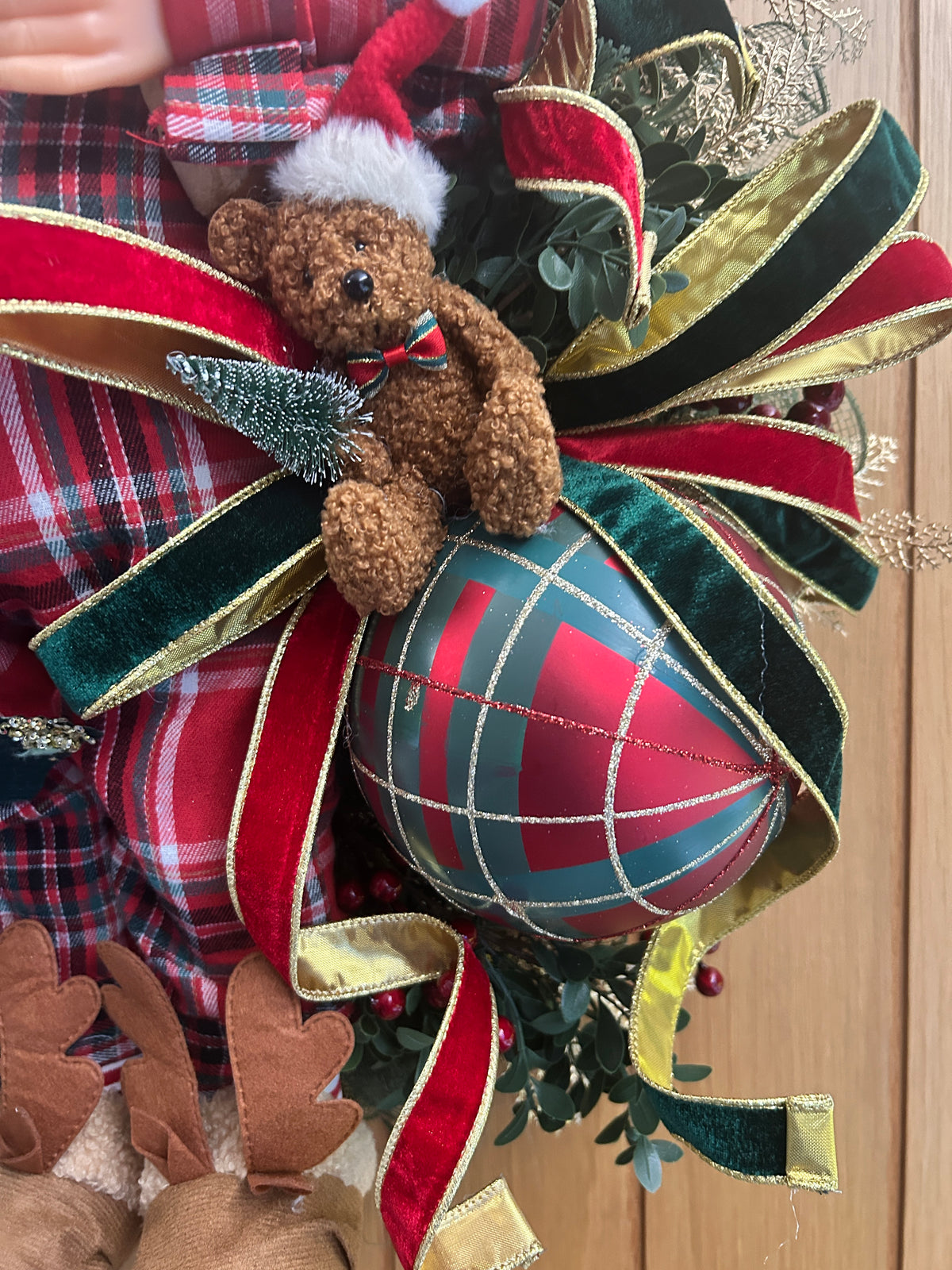 Santa wreath