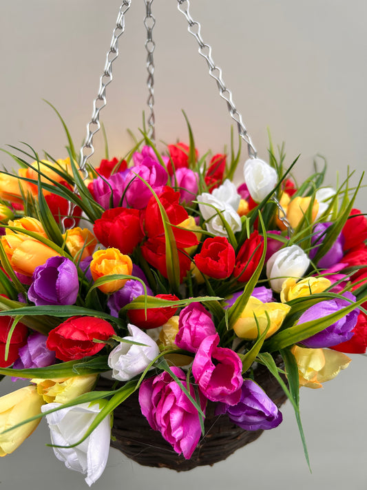 Hanging basket (sold)