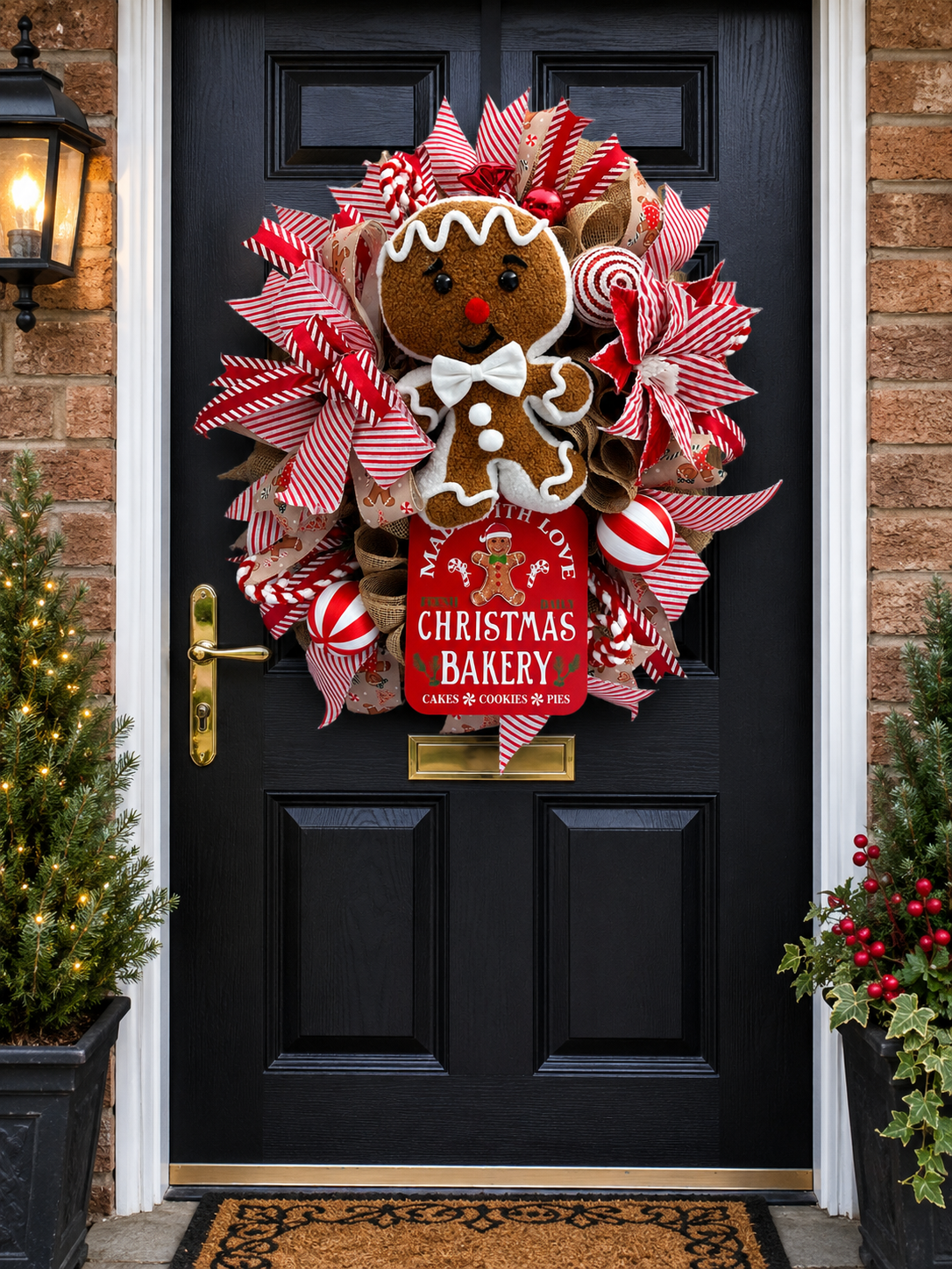 Gingerbread wreath
