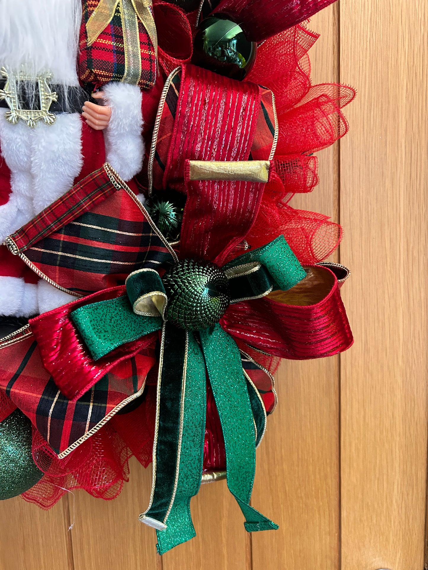 Santa wreath