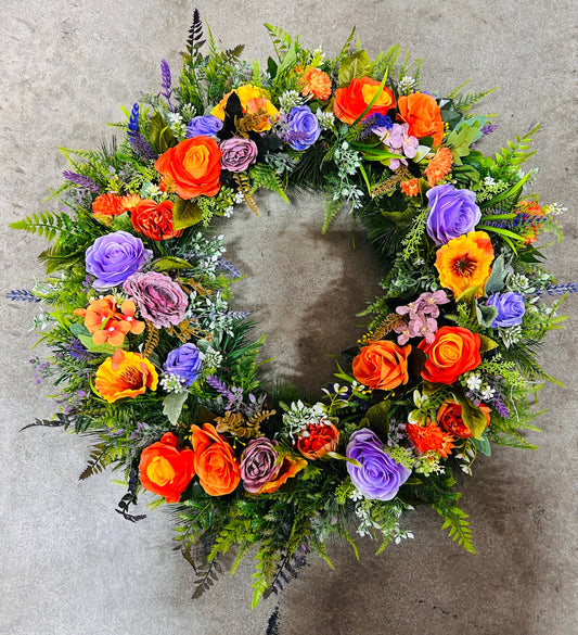 Floral wreath
