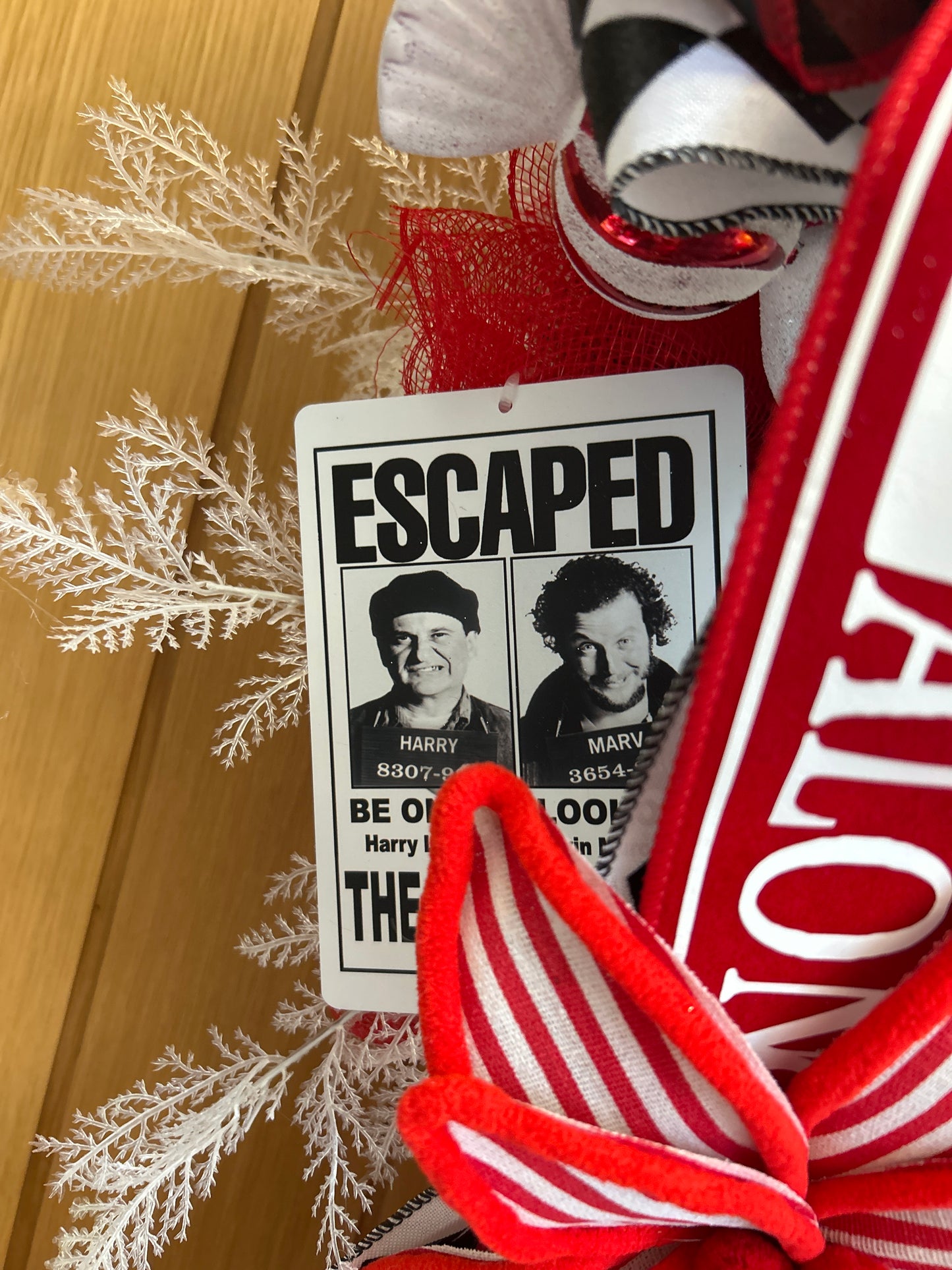 Home alone wreath
