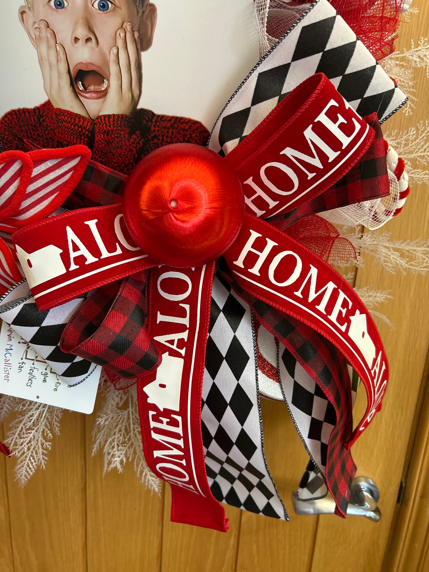 Home alone wreath