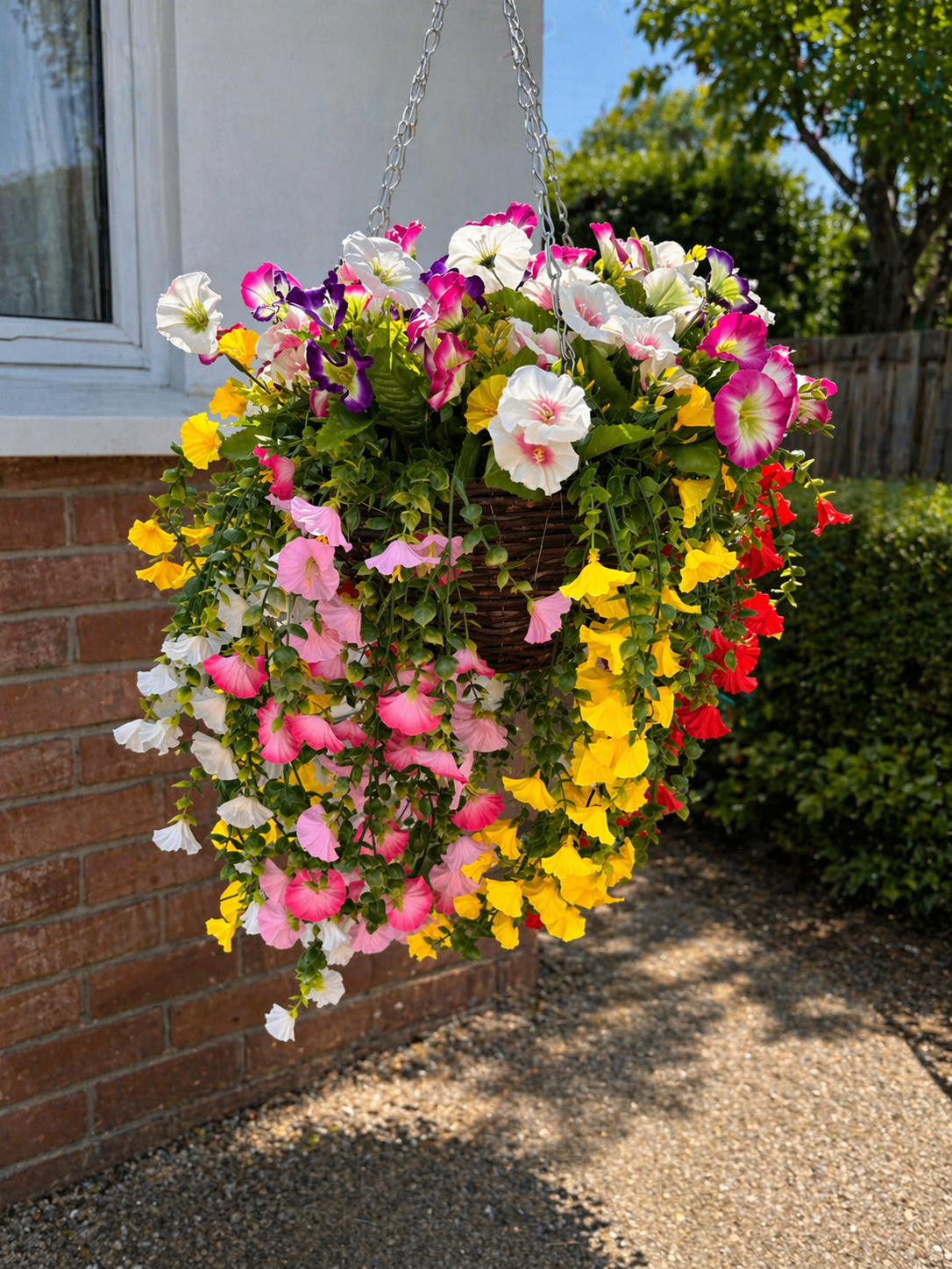 Hanging baskets 12”