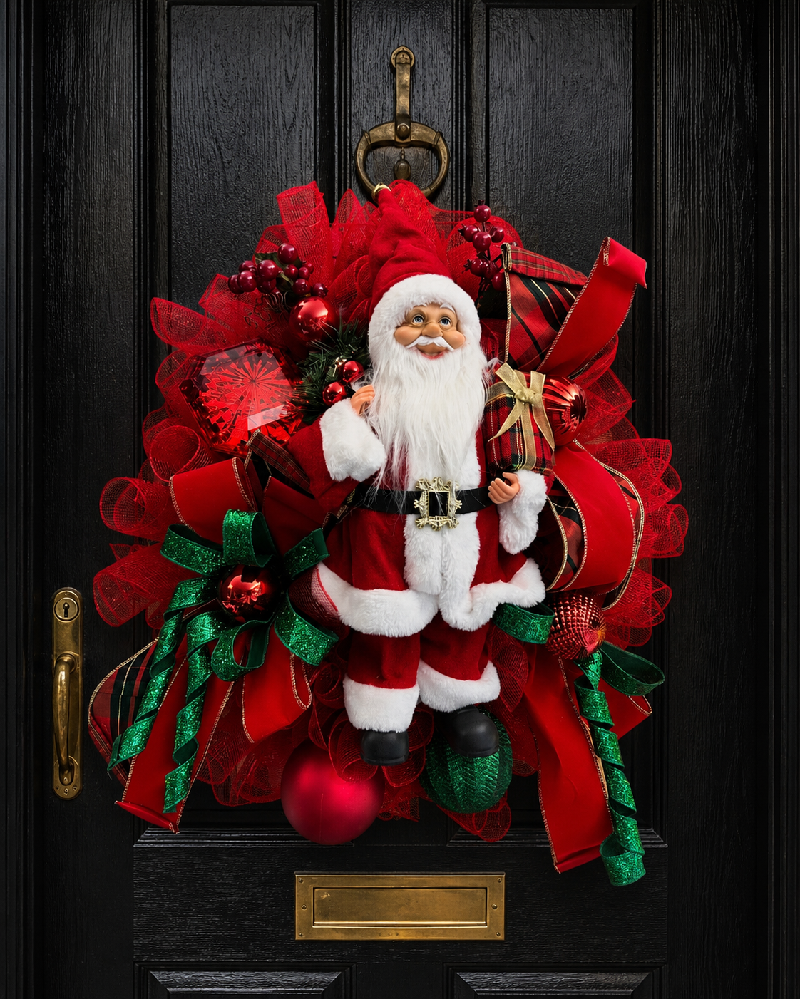 Santa wreath