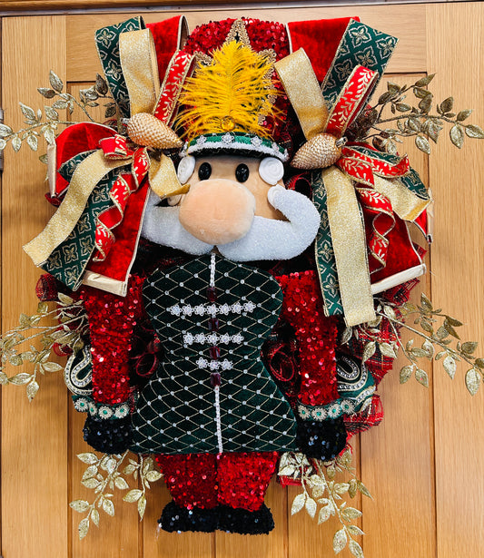 Nutcracker wreath
