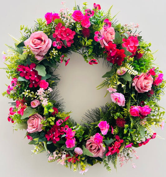 Floral wreath 65cm