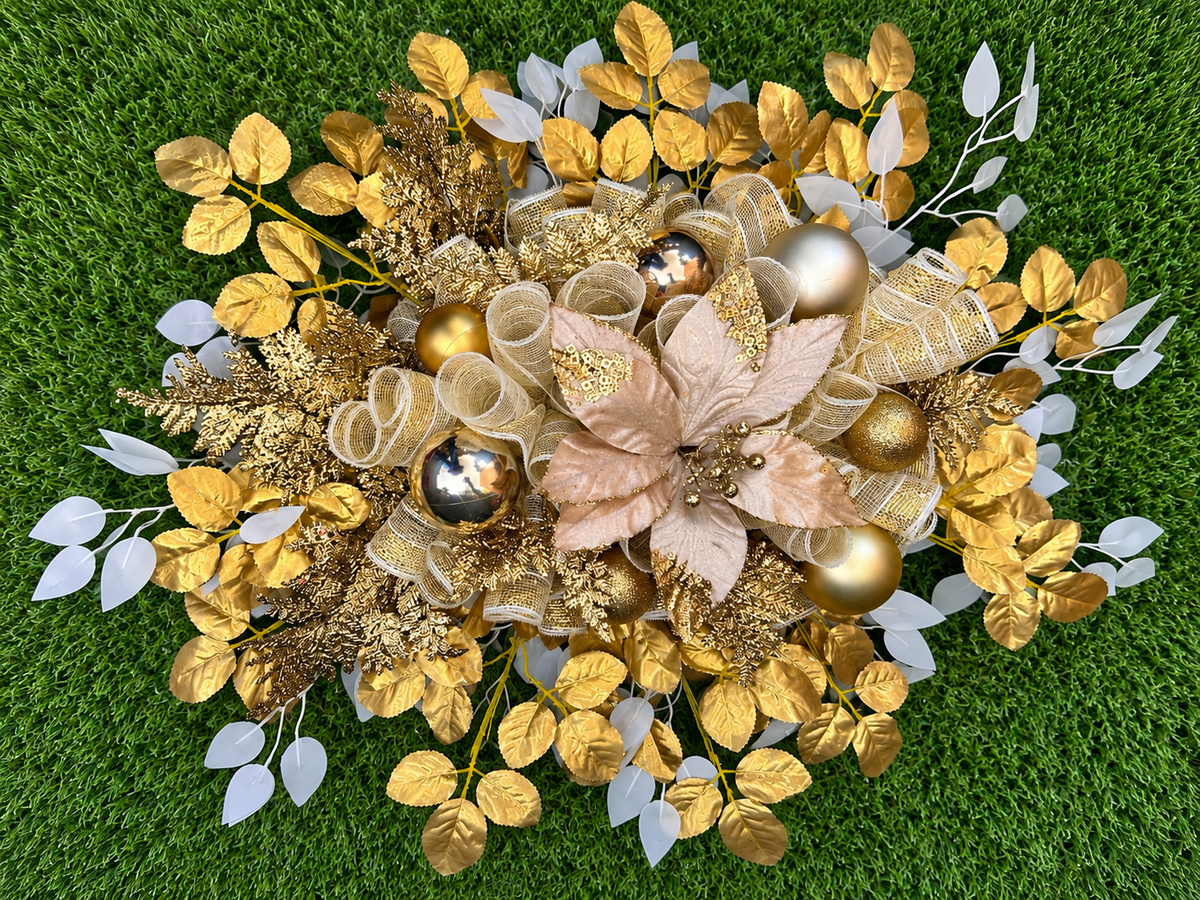 Tree topper 80cm gold
