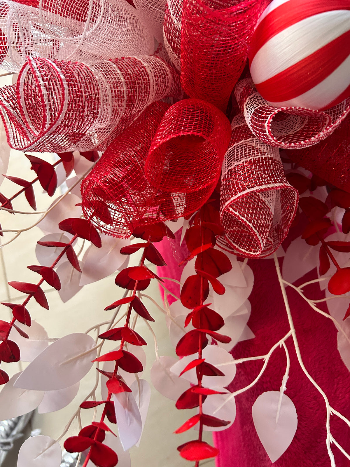 Tree topper candy cane 80cm