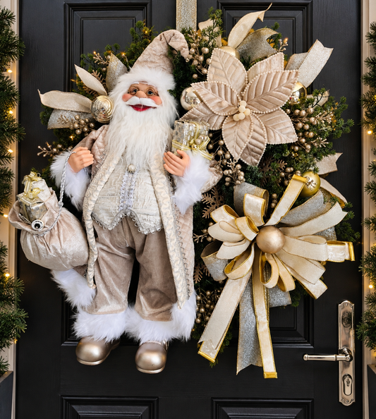 Christmas Santa wreath 70cm