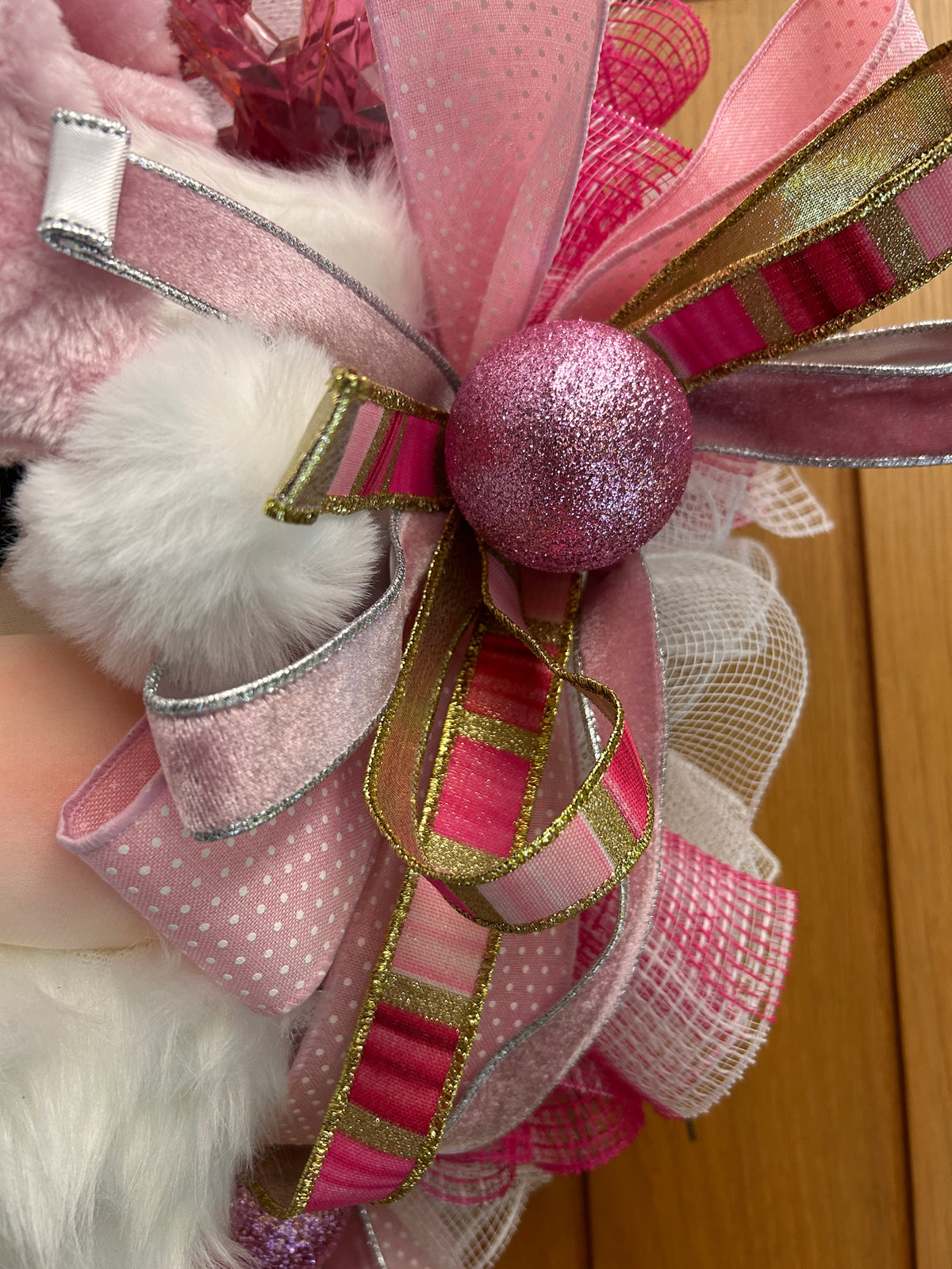 Christmas Santa wreath