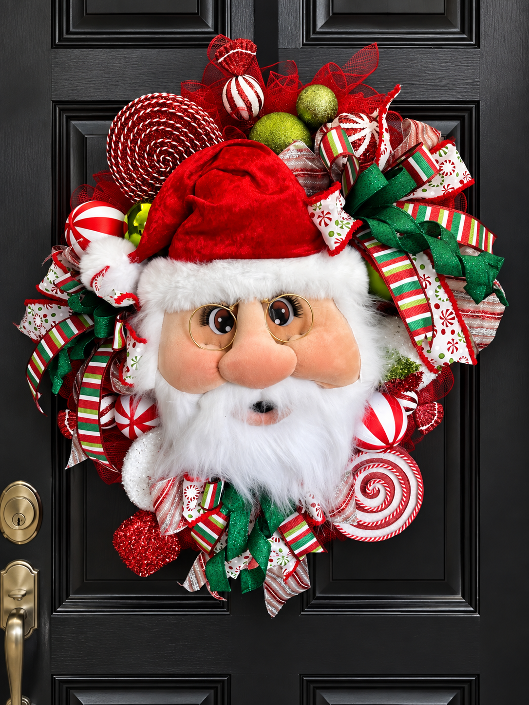 Santa wreath