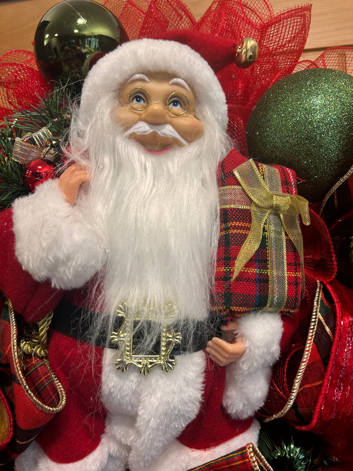 Santa wreath