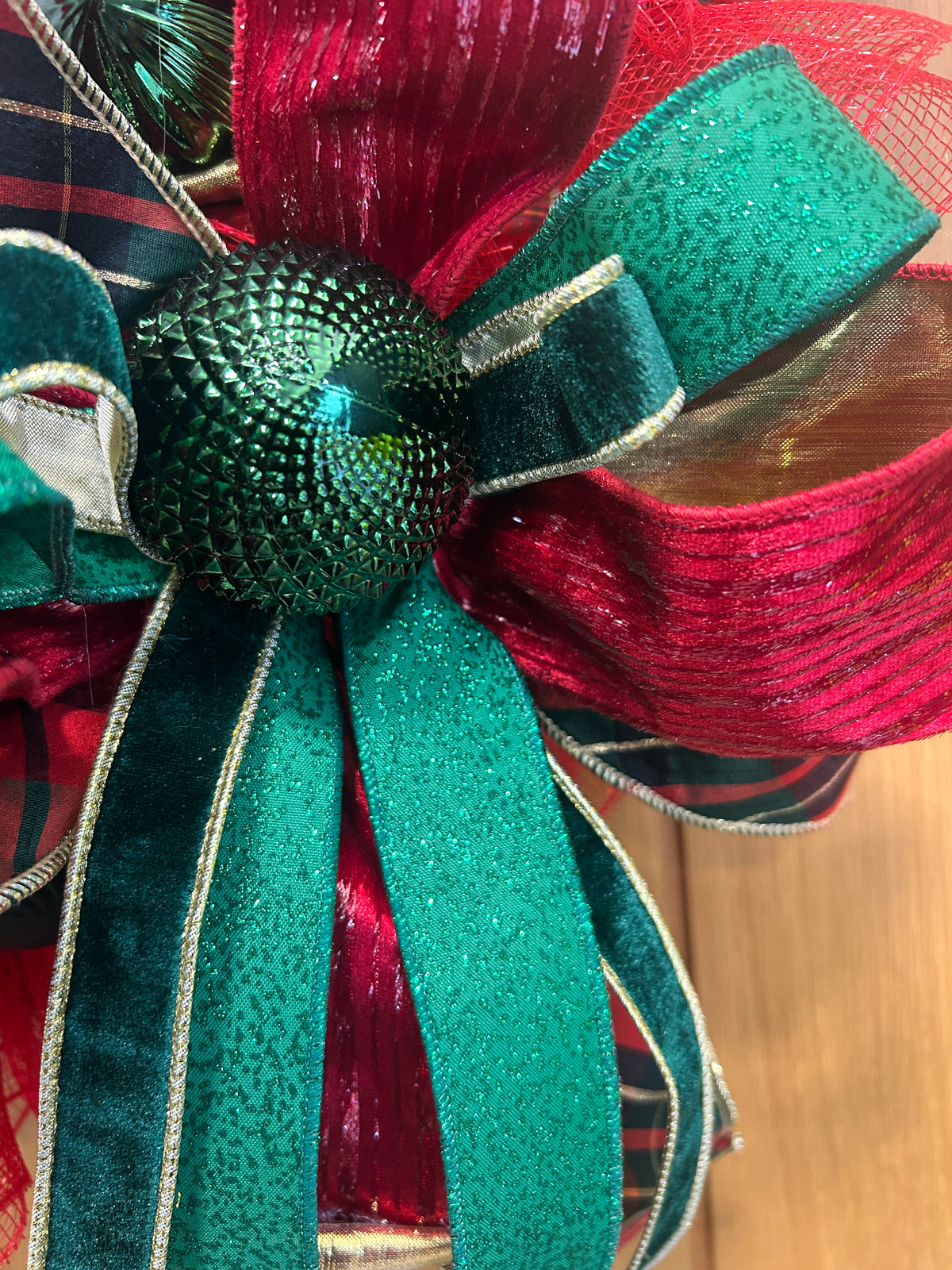 Santa wreath