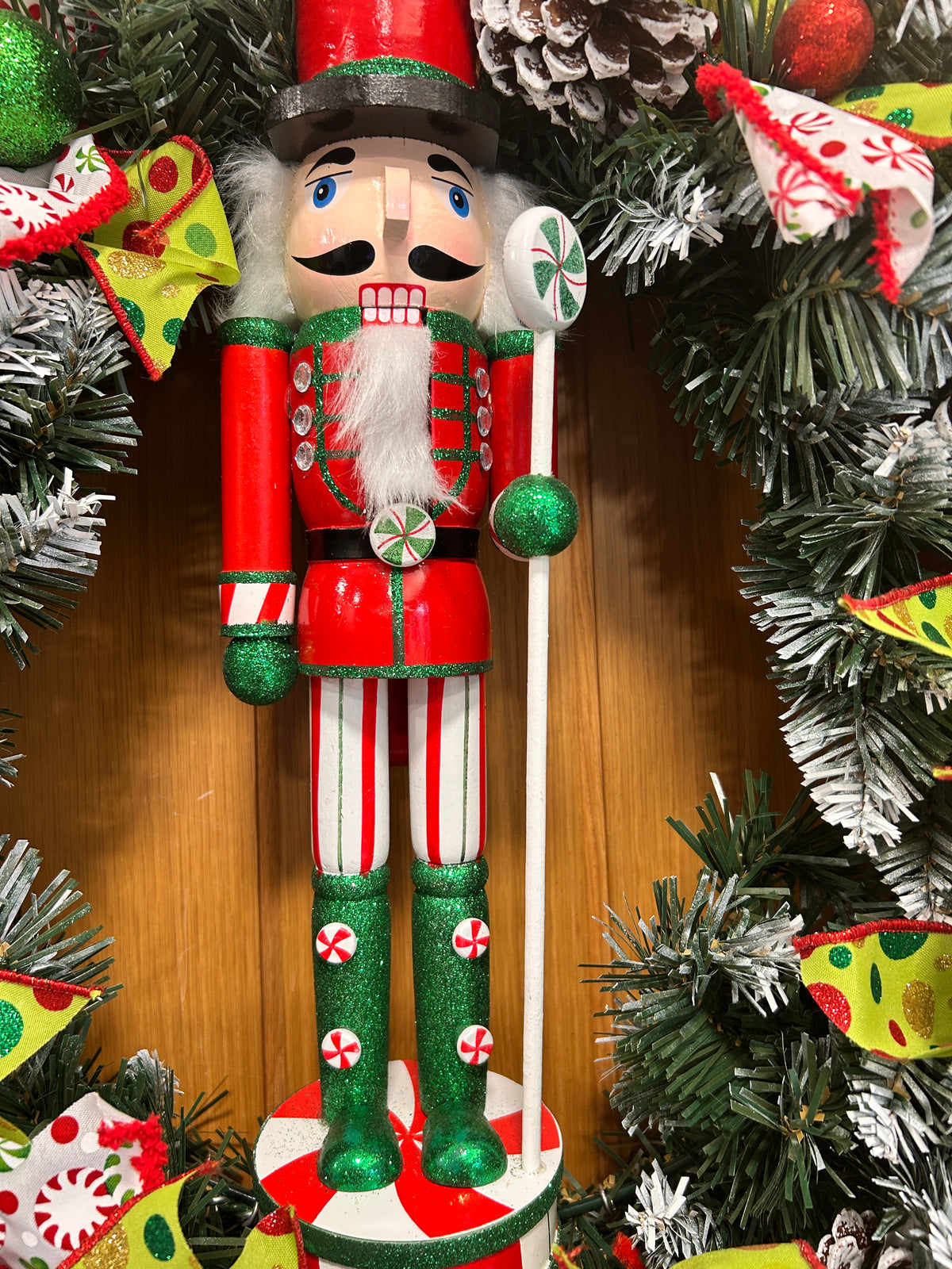 Nutcracker wreath