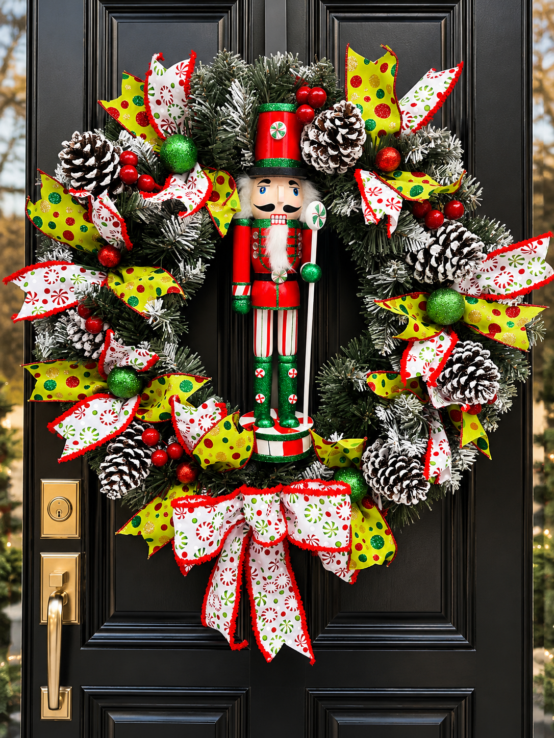 Nutcracker wreath