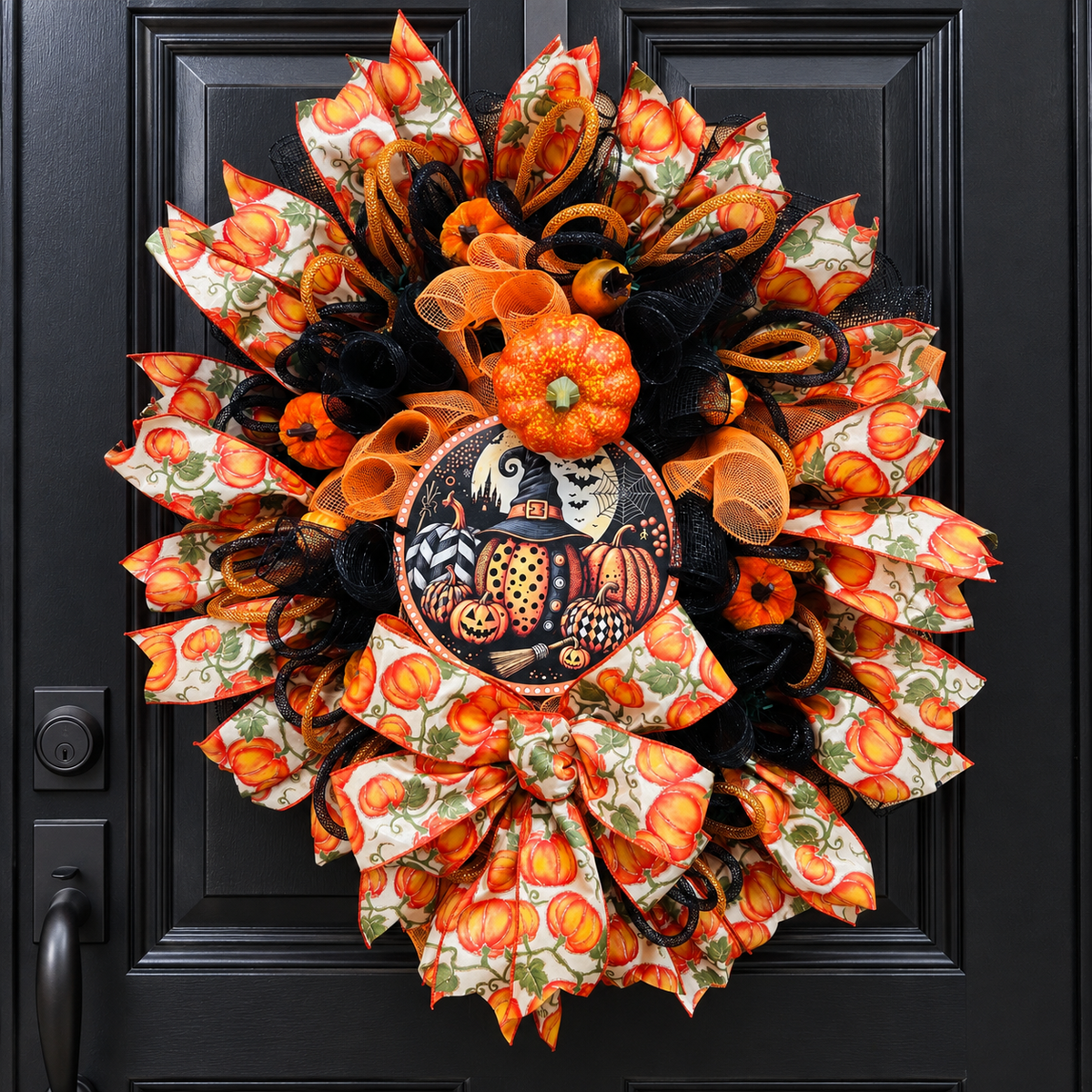 Pumpkin wreath