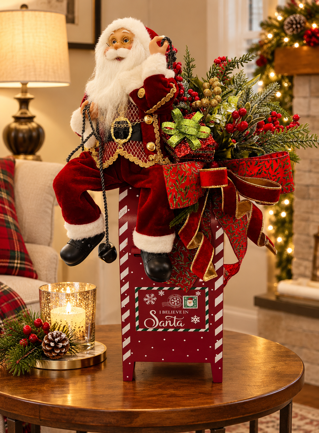 Christmas Santa postbox