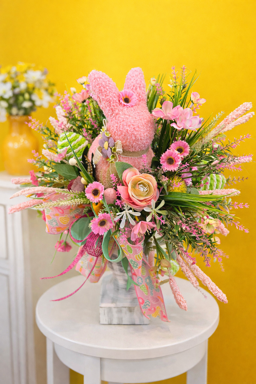 Easter candle stick decor 45cm