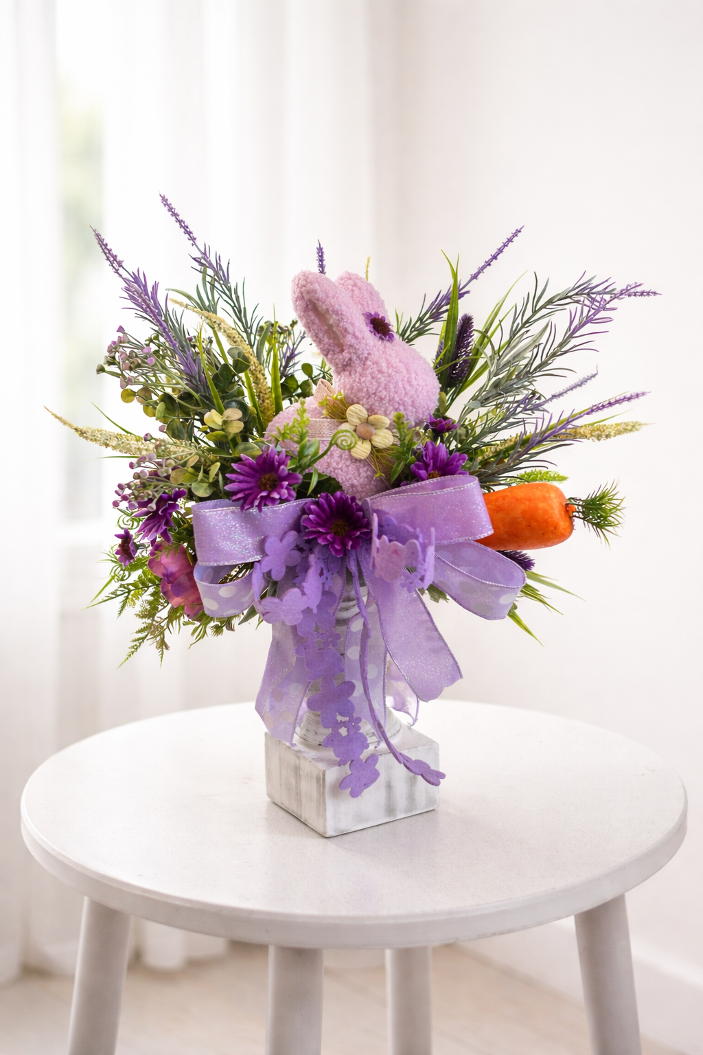 Easter candle stick decor 45cm