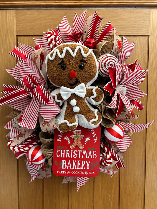 Gingerbread wreath