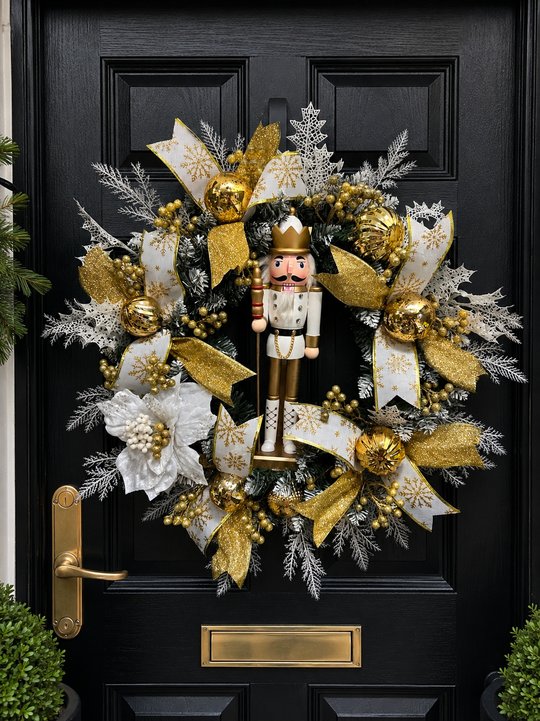 Gold nutcracker