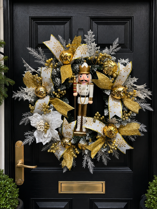 Gold nutcracker
