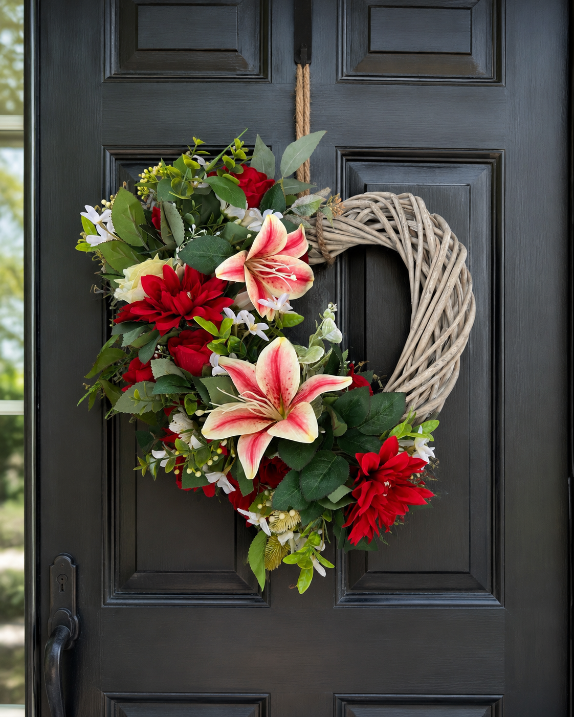 Heart wreath