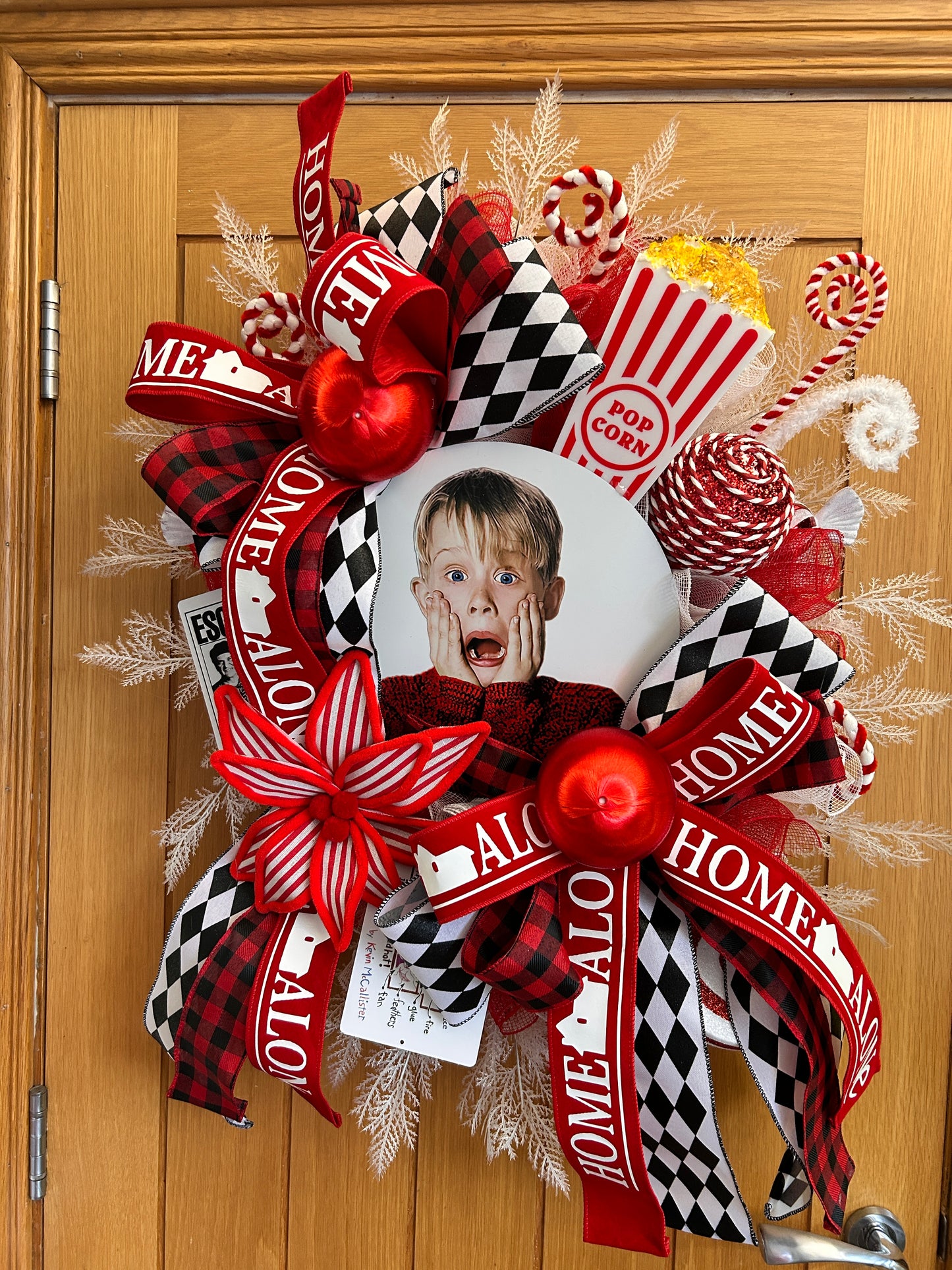 Home alone wreath