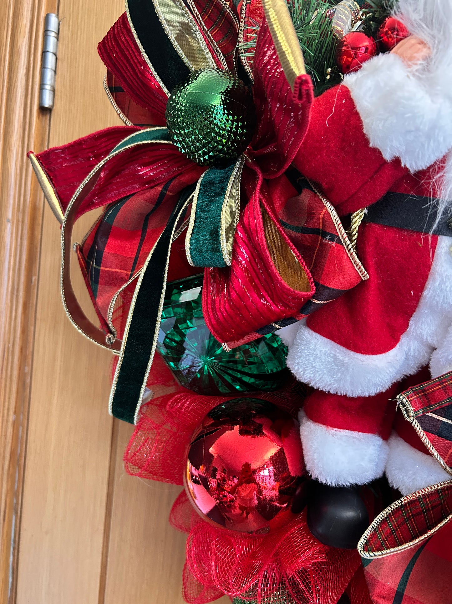 Santa wreath