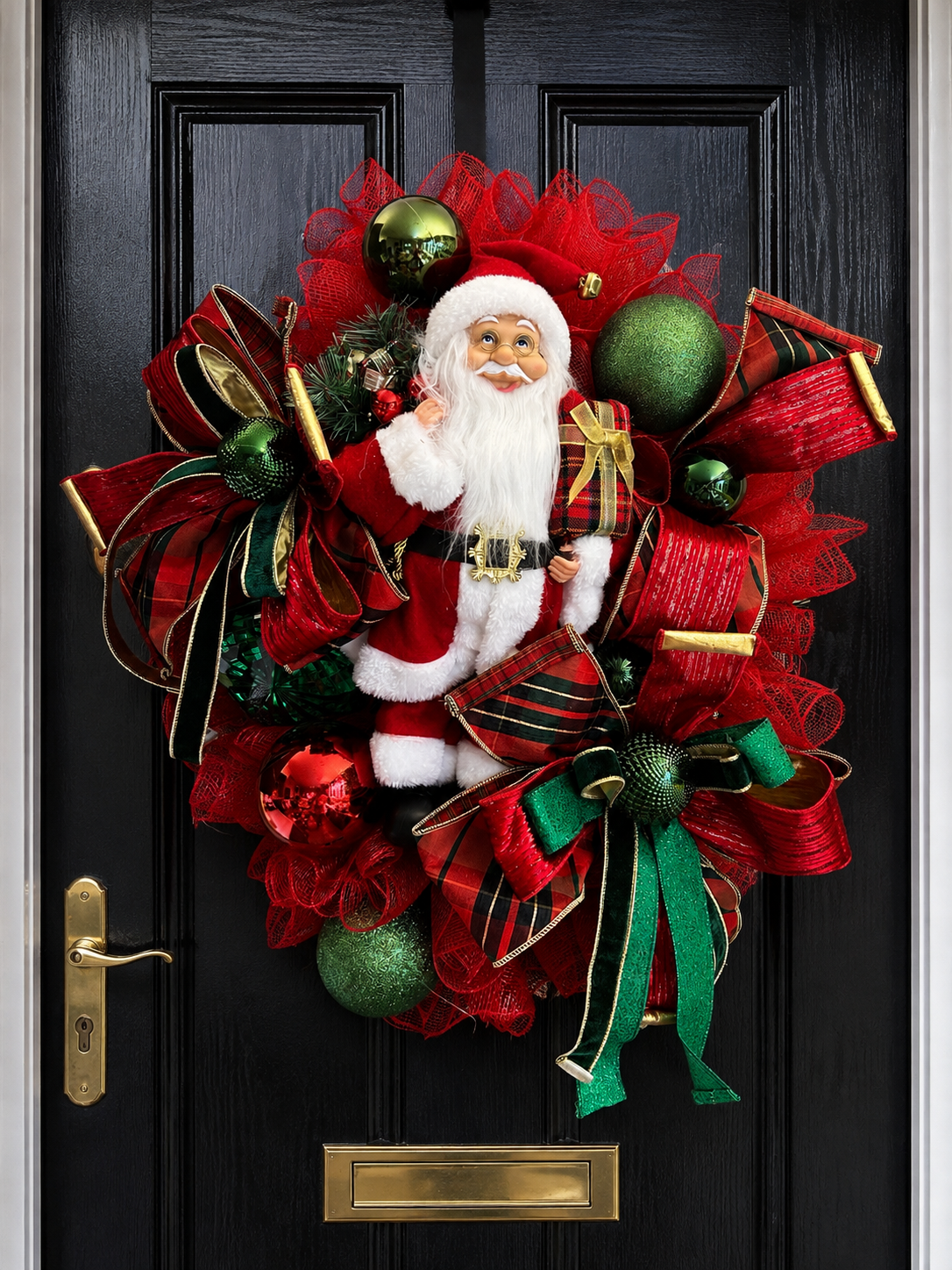 Santa wreath