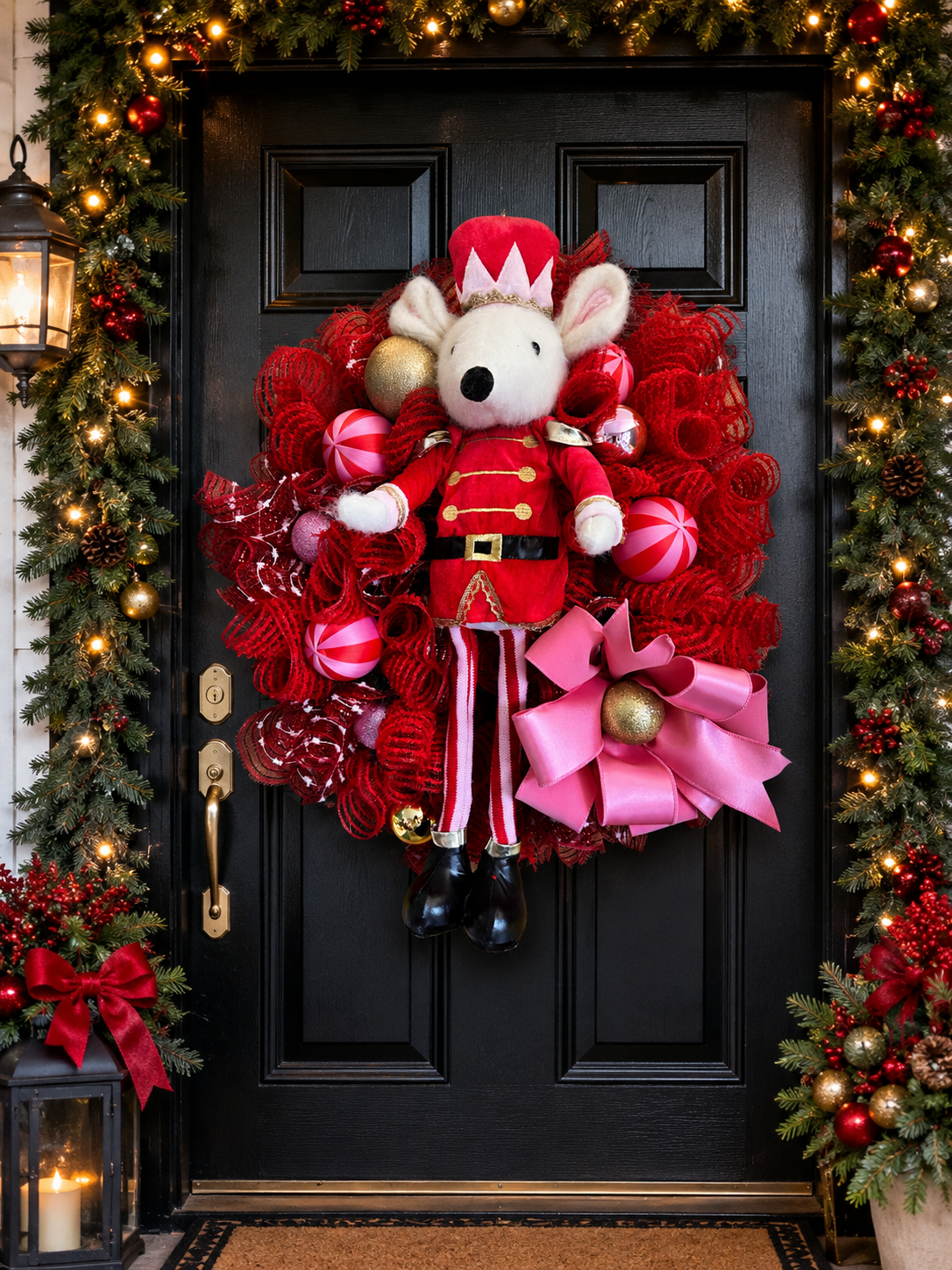 Nutcracker wreath