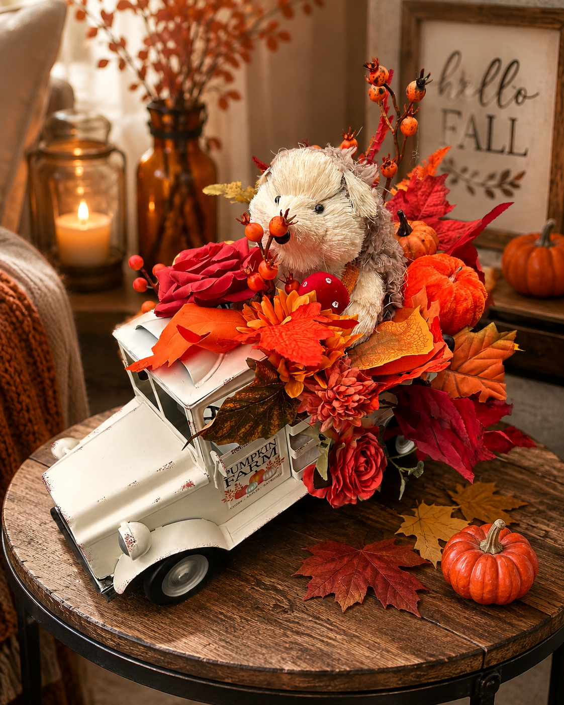 Autumn truck