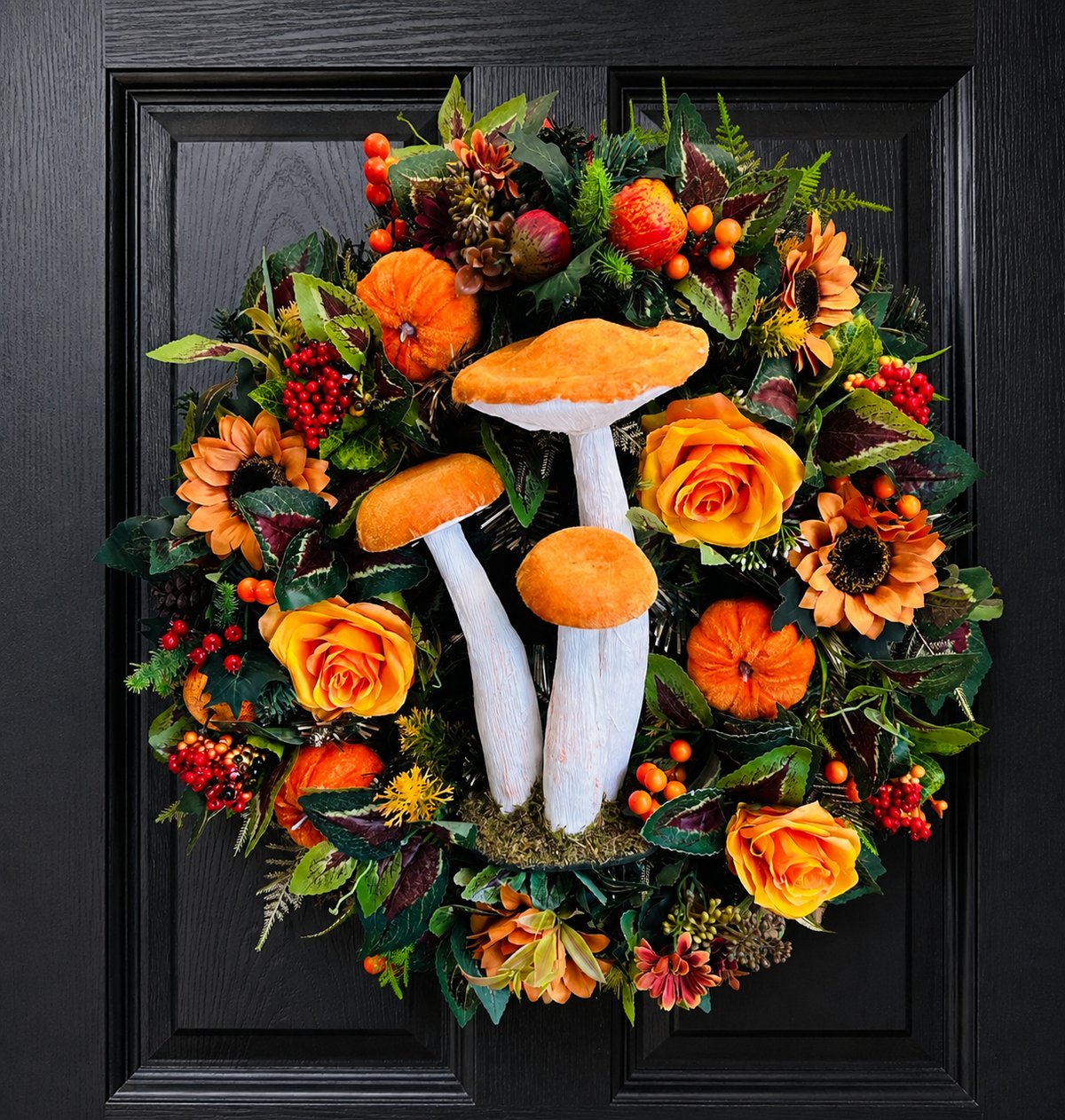 Autumn Toadstool wreath