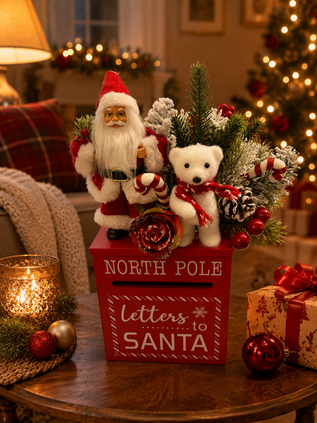 Santa post box 40cm