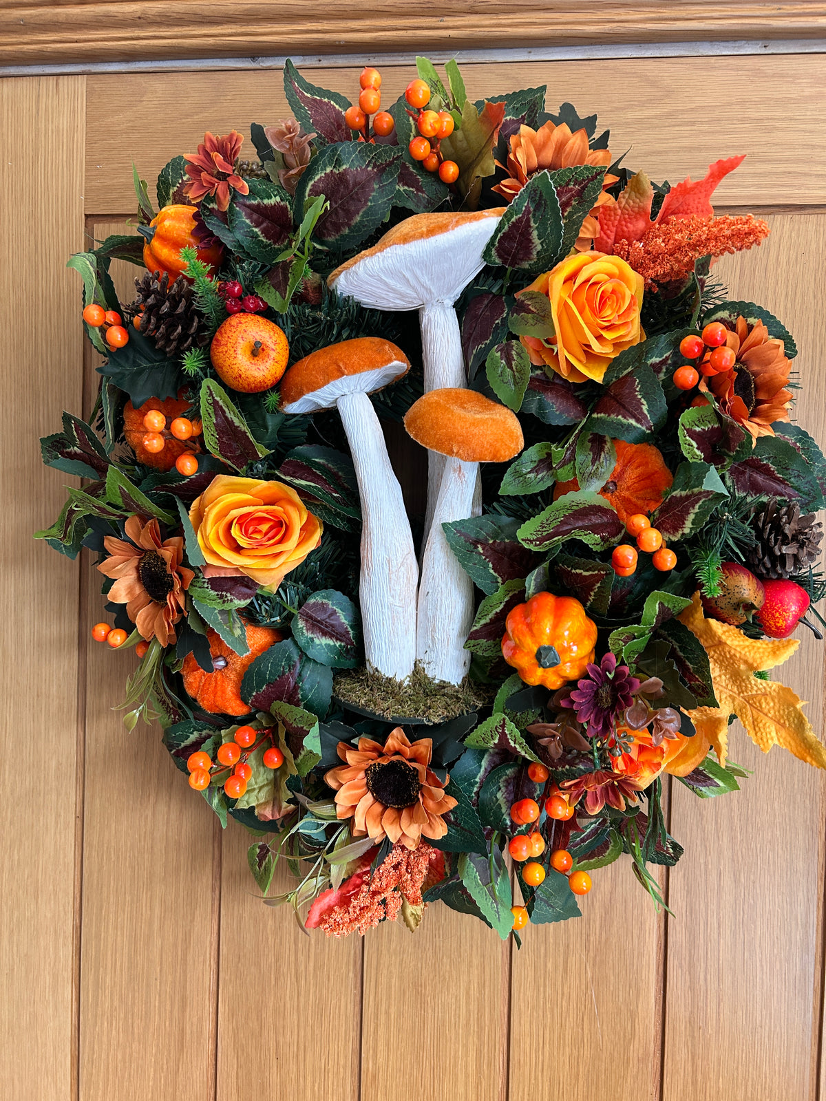 Autumn Toadstool wreath